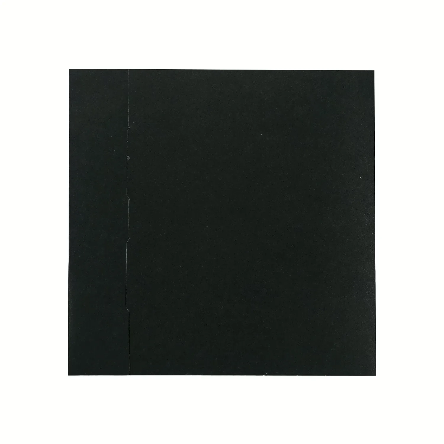 Siyah Zeminli Altın Yaldızlı Kare Davetiye