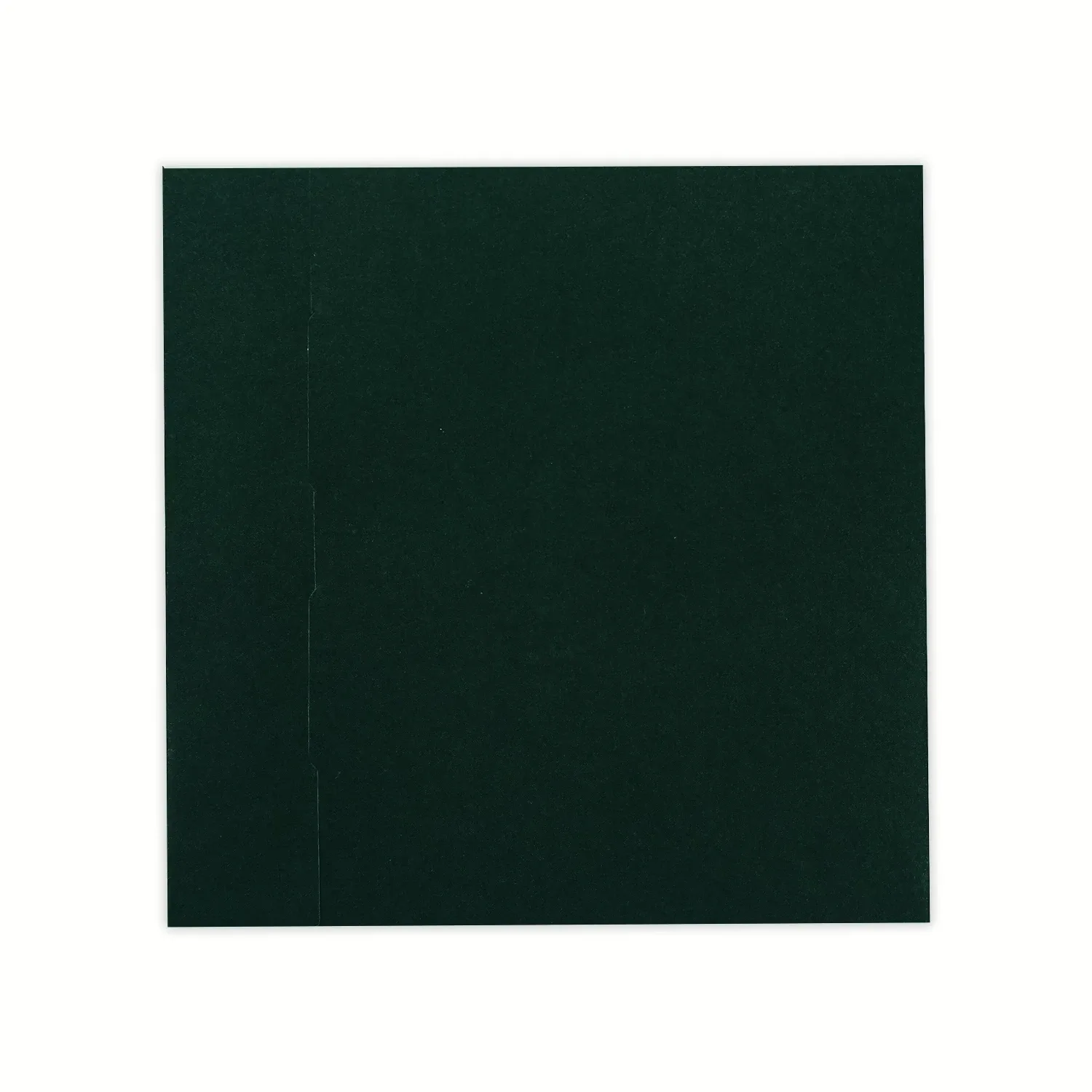 Yeşil Zeminli Gümüş Desenli Kare Davetiye